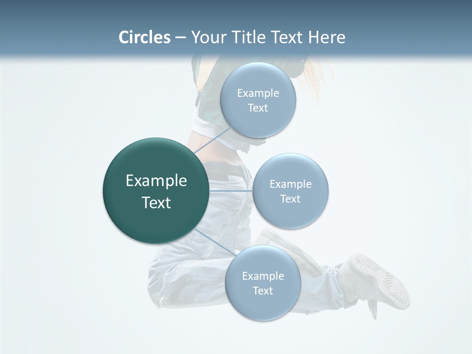 Aerobics Fun Female PowerPoint Template