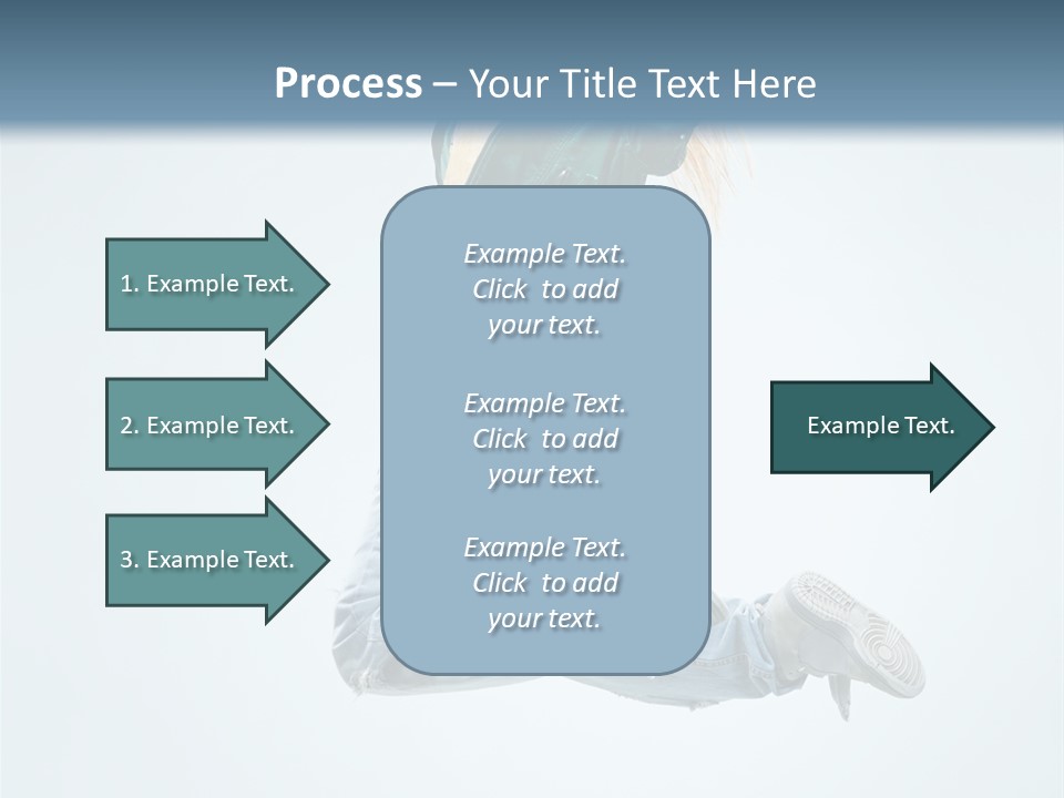 Aerobics Fun Female PowerPoint Template