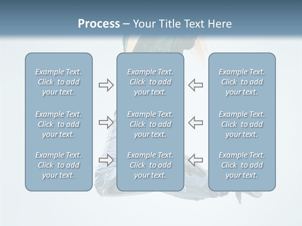 Aerobics Fun Female PowerPoint Template