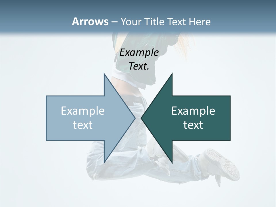 Aerobics Fun Female PowerPoint Template