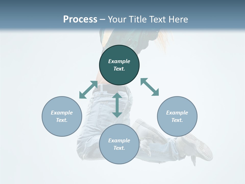 Aerobics Fun Female PowerPoint Template