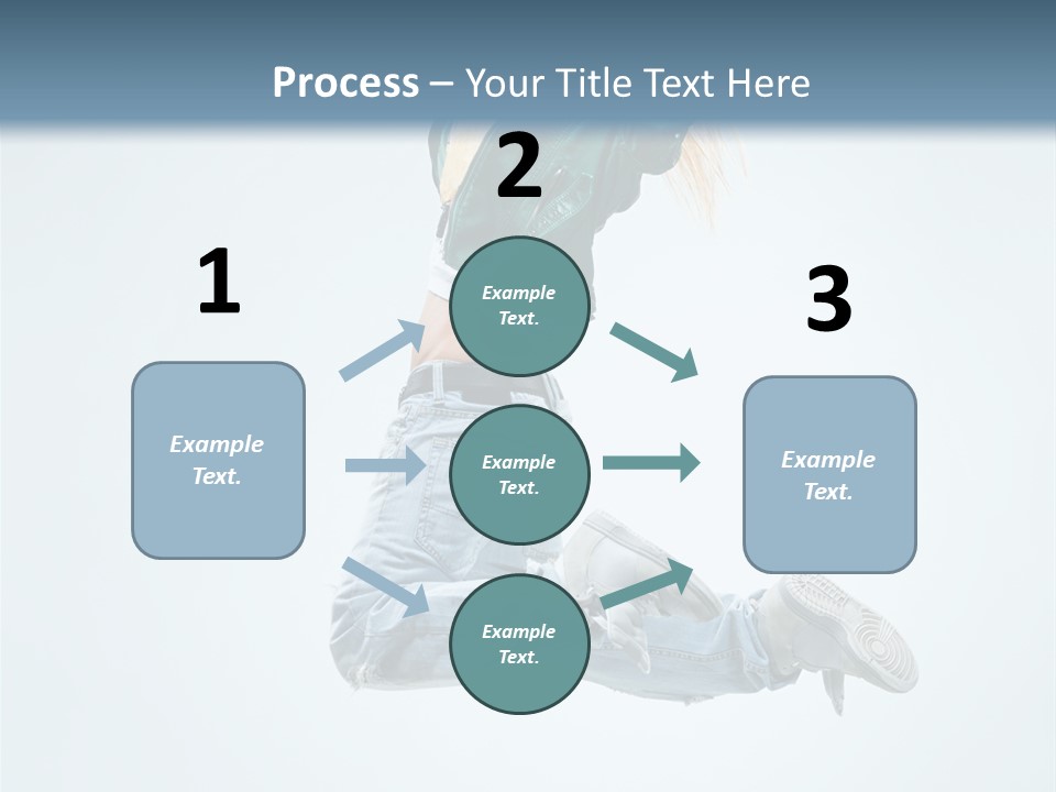 Aerobics Fun Female PowerPoint Template