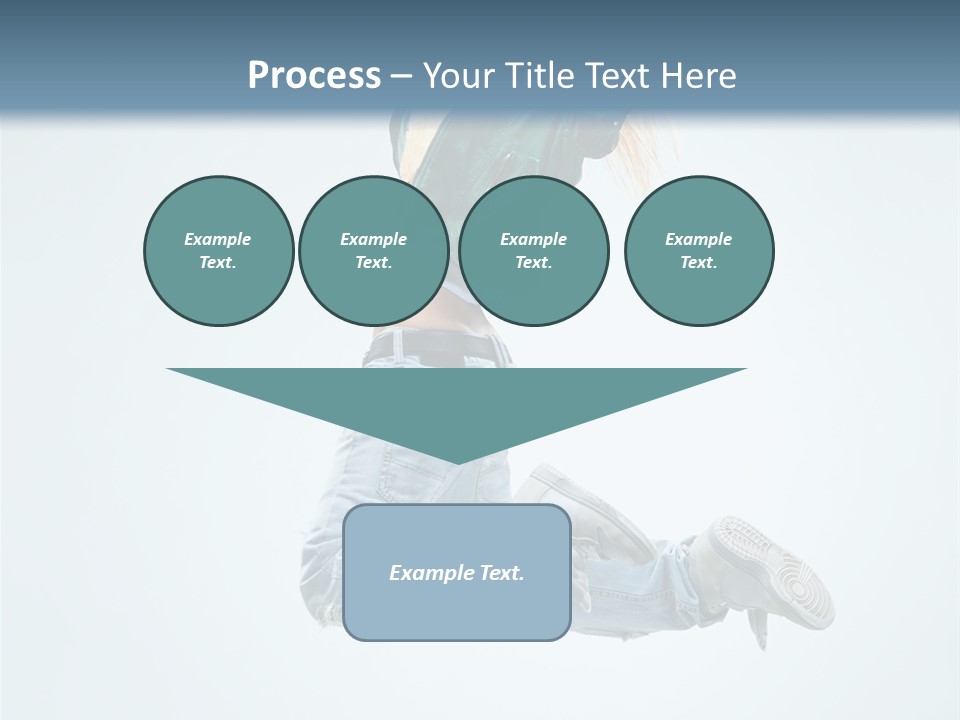 Aerobics Fun Female PowerPoint Template