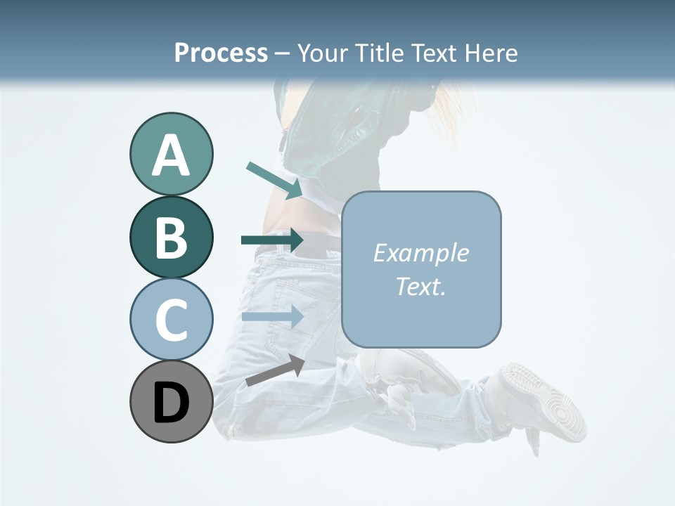 Aerobics Fun Female PowerPoint Template