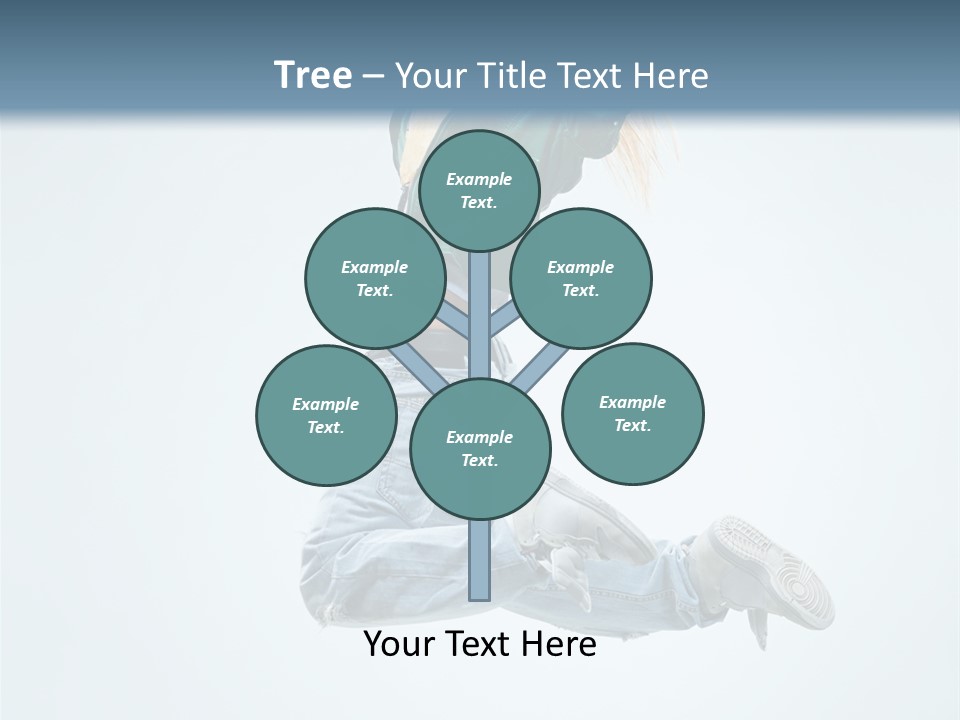 Aerobics Fun Female PowerPoint Template