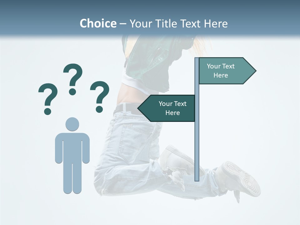 Aerobics Fun Female PowerPoint Template