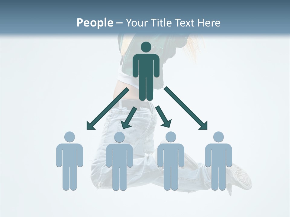 Aerobics Fun Female PowerPoint Template