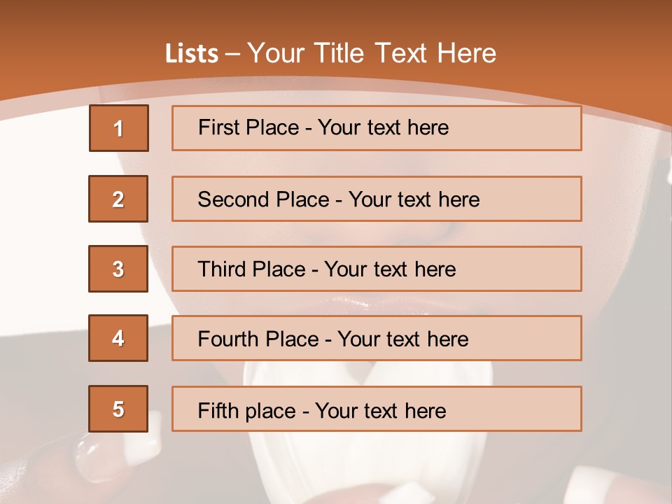 Happy Fingers South PowerPoint Template