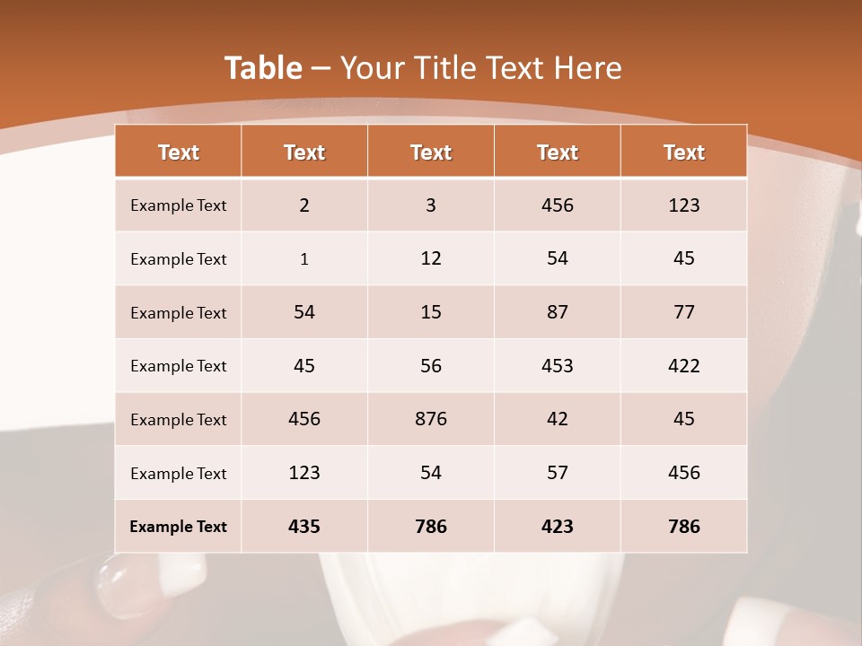 Happy Fingers South PowerPoint Template