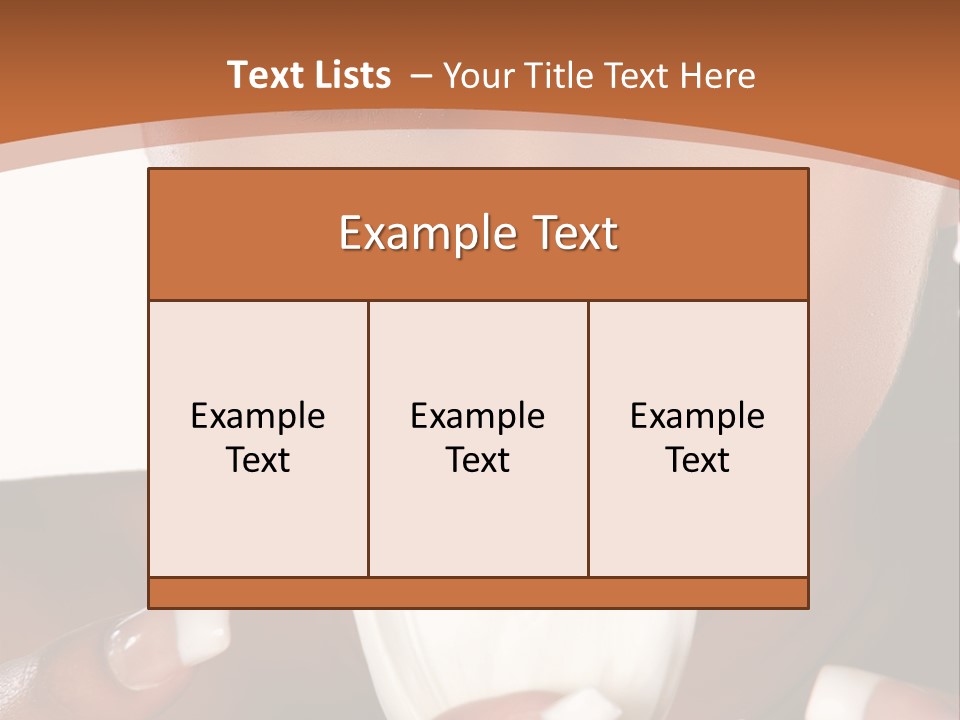 Happy Fingers South PowerPoint Template