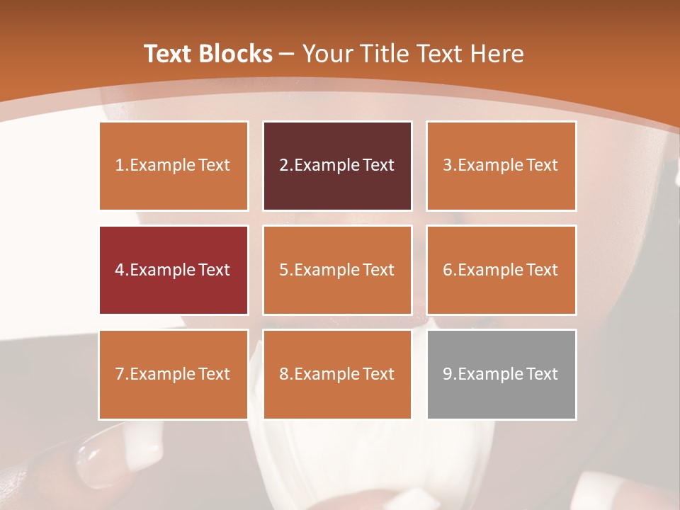 Happy Fingers South PowerPoint Template