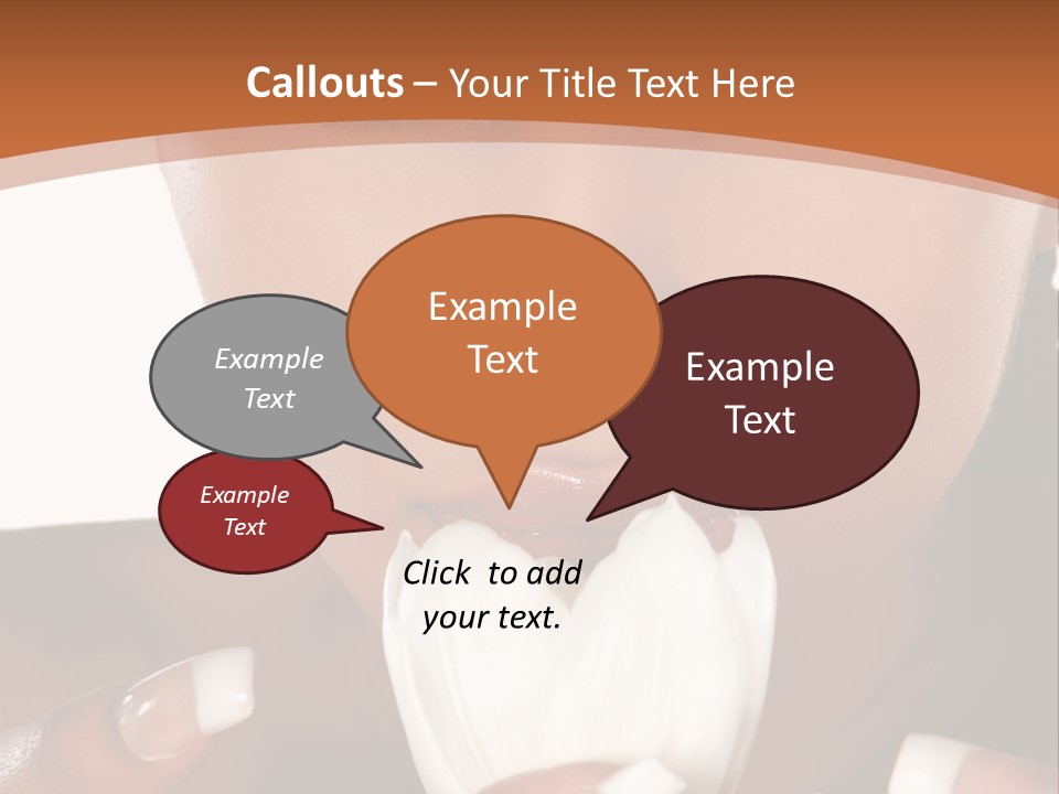 Happy Fingers South PowerPoint Template