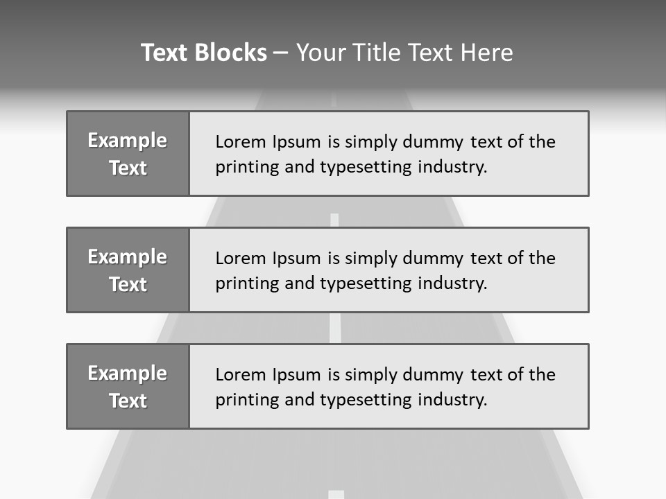 Travel View Perspective PowerPoint Template