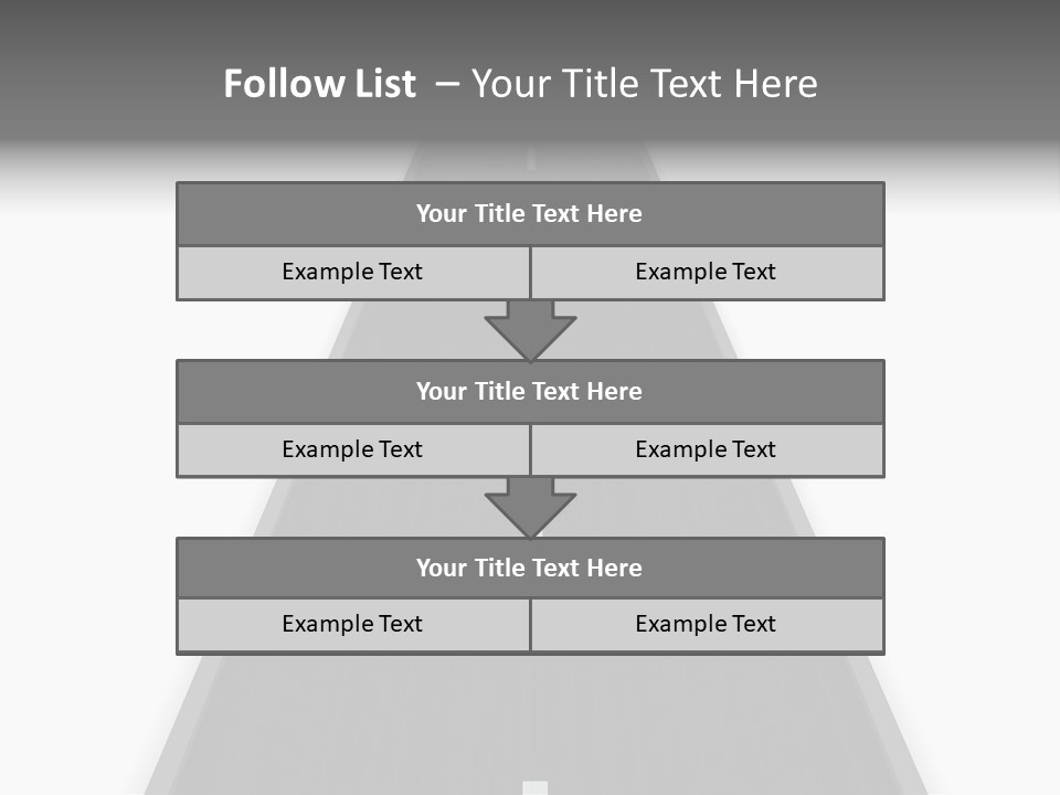 Travel View Perspective PowerPoint Template