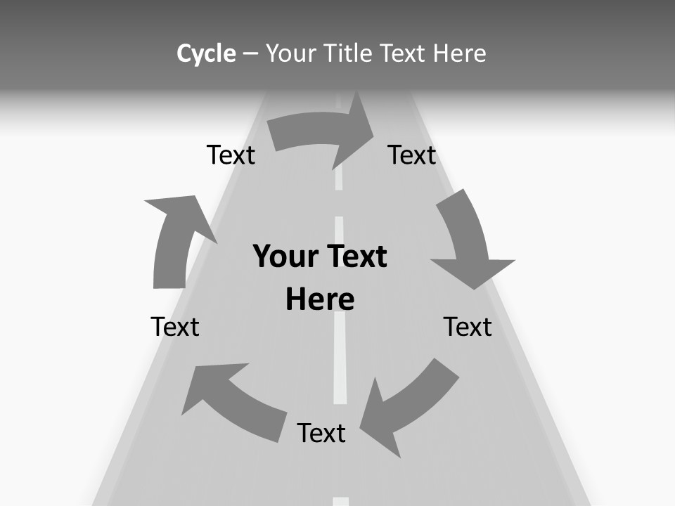 Travel View Perspective PowerPoint Template