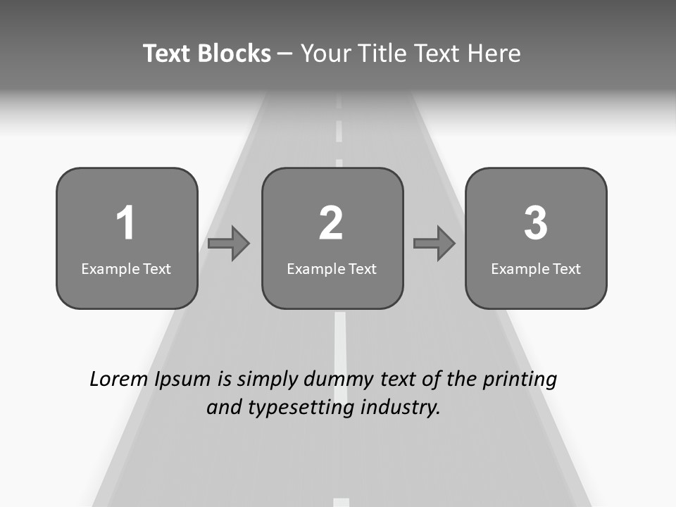 Travel View Perspective PowerPoint Template