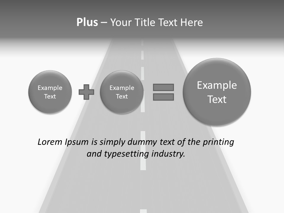 Travel View Perspective PowerPoint Template