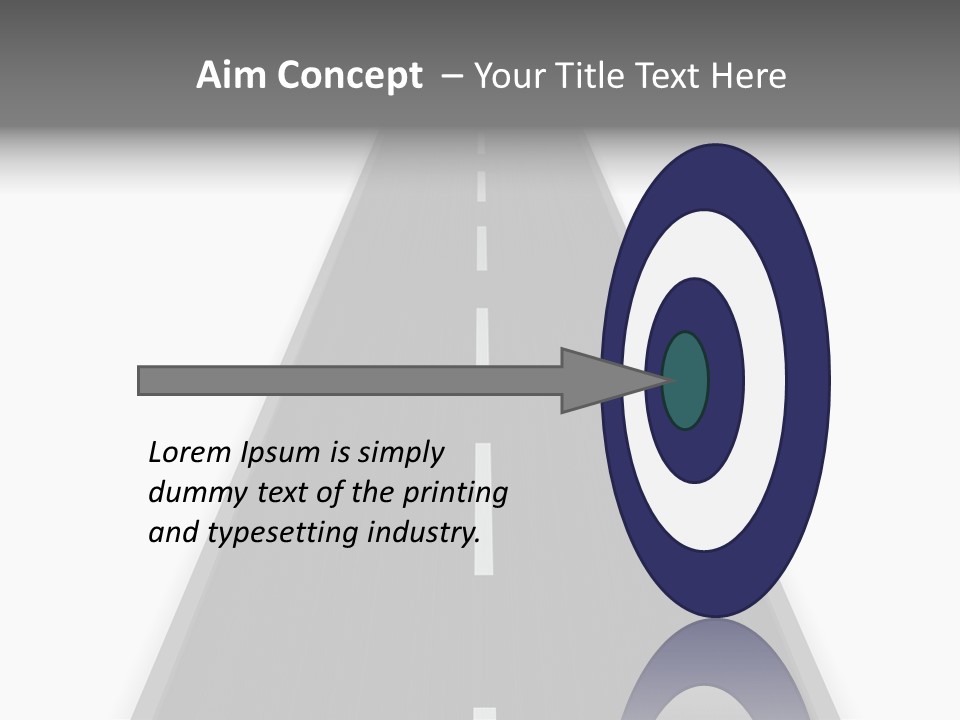 Travel View Perspective PowerPoint Template