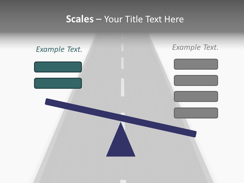 Travel View Perspective PowerPoint Template