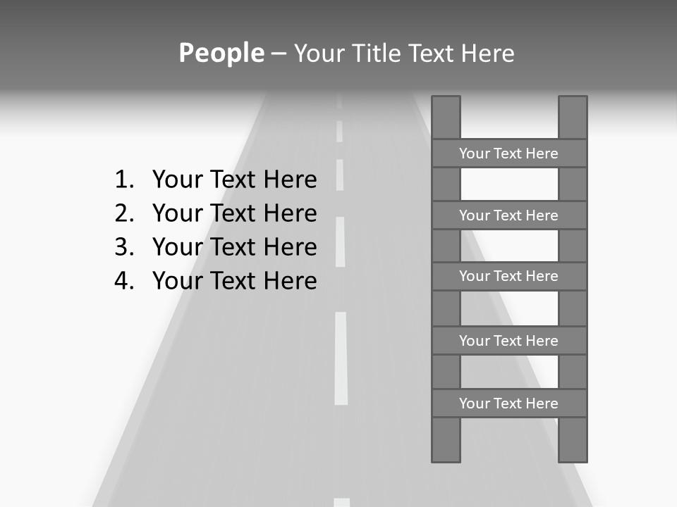 Travel View Perspective PowerPoint Template