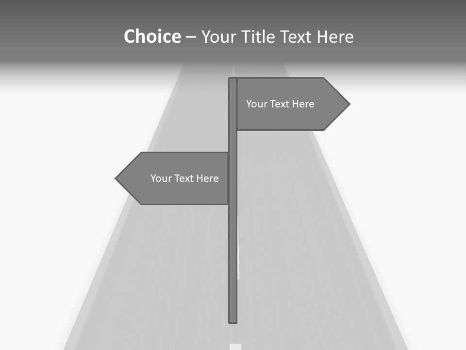 Travel View Perspective PowerPoint Template