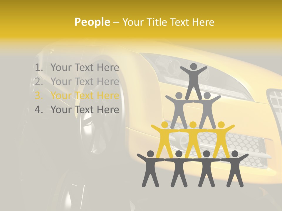 Humorou Team Board PowerPoint Template