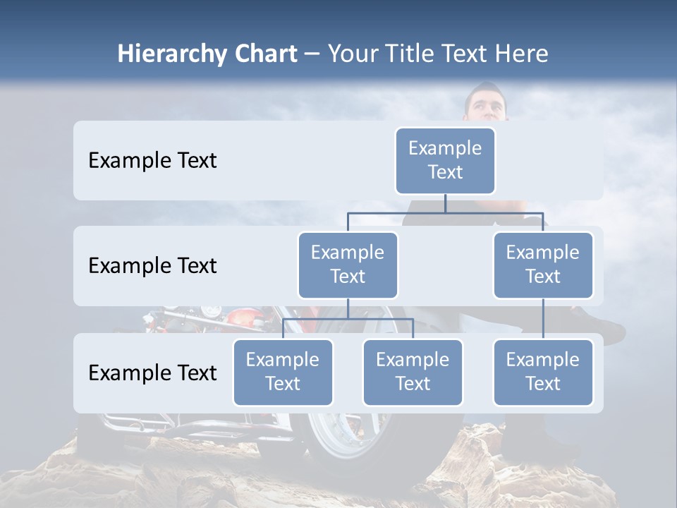 Biking Pursuit Male PowerPoint Template