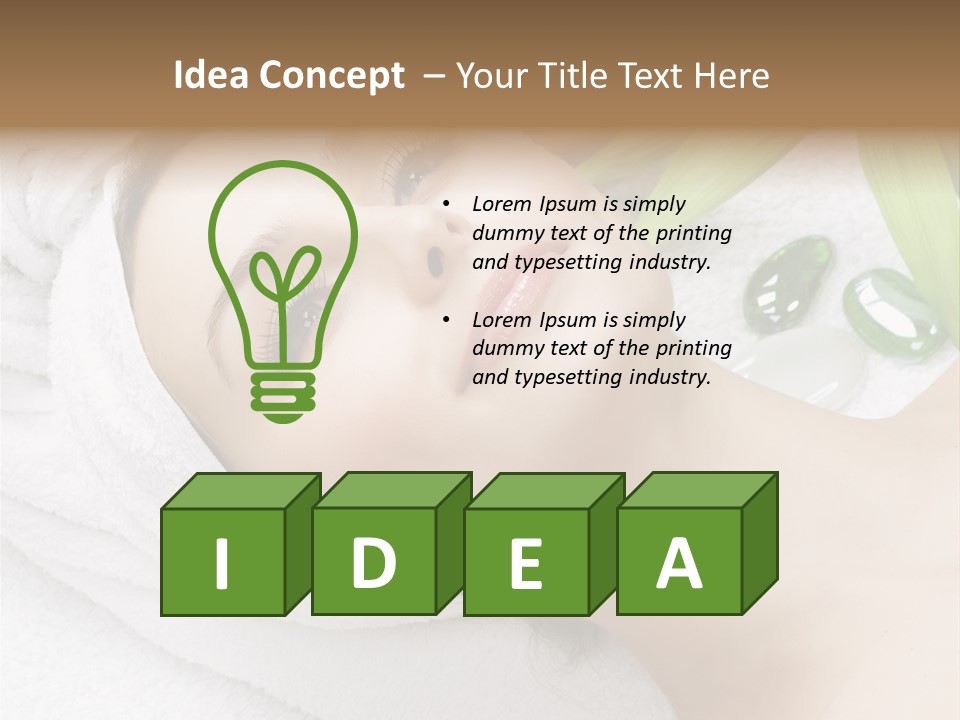 Spa Body Renew PowerPoint Template