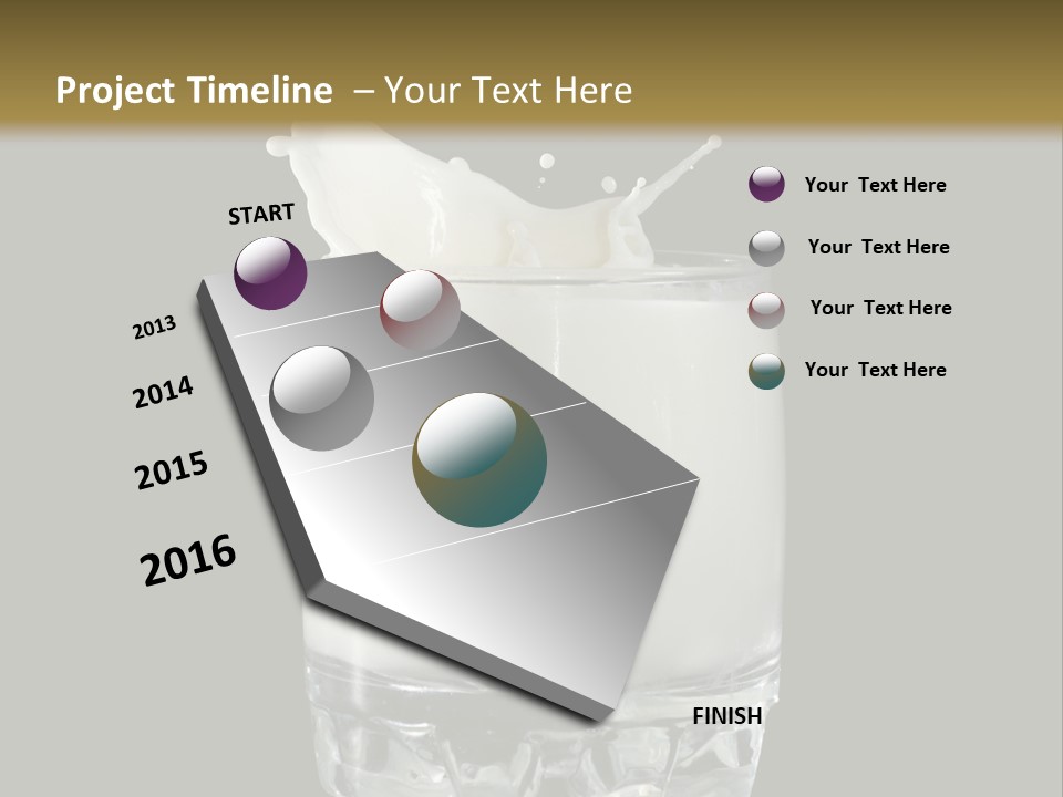 Design Melting Fresh PowerPoint Template