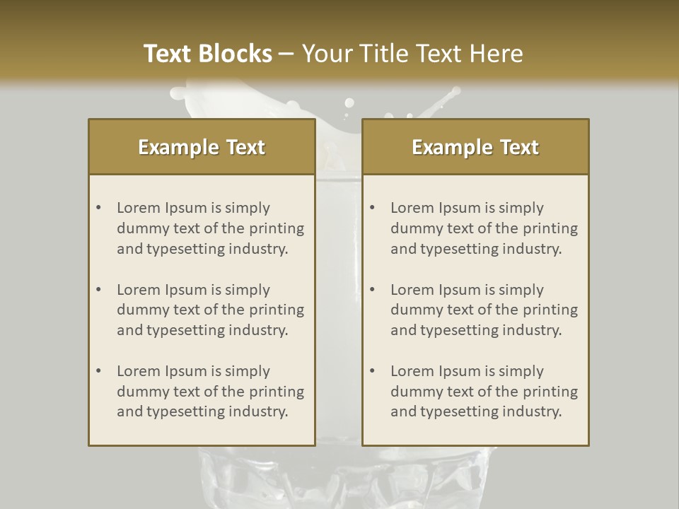 Design Melting Fresh PowerPoint Template