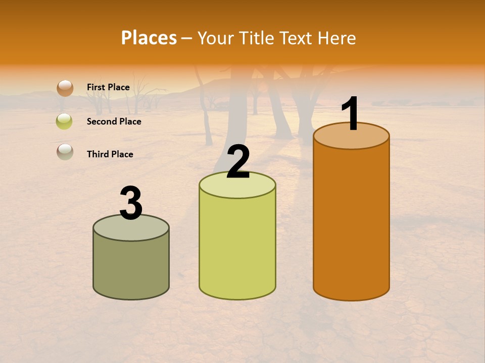 Africa Desert Desolate PowerPoint Template