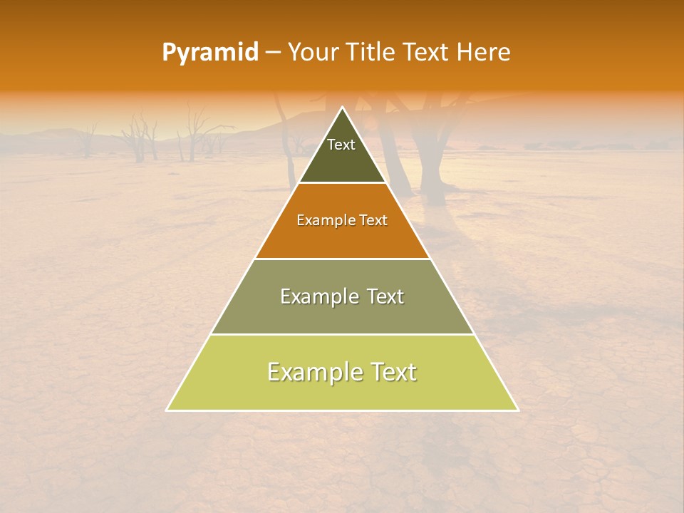 Africa Desert Desolate PowerPoint Template