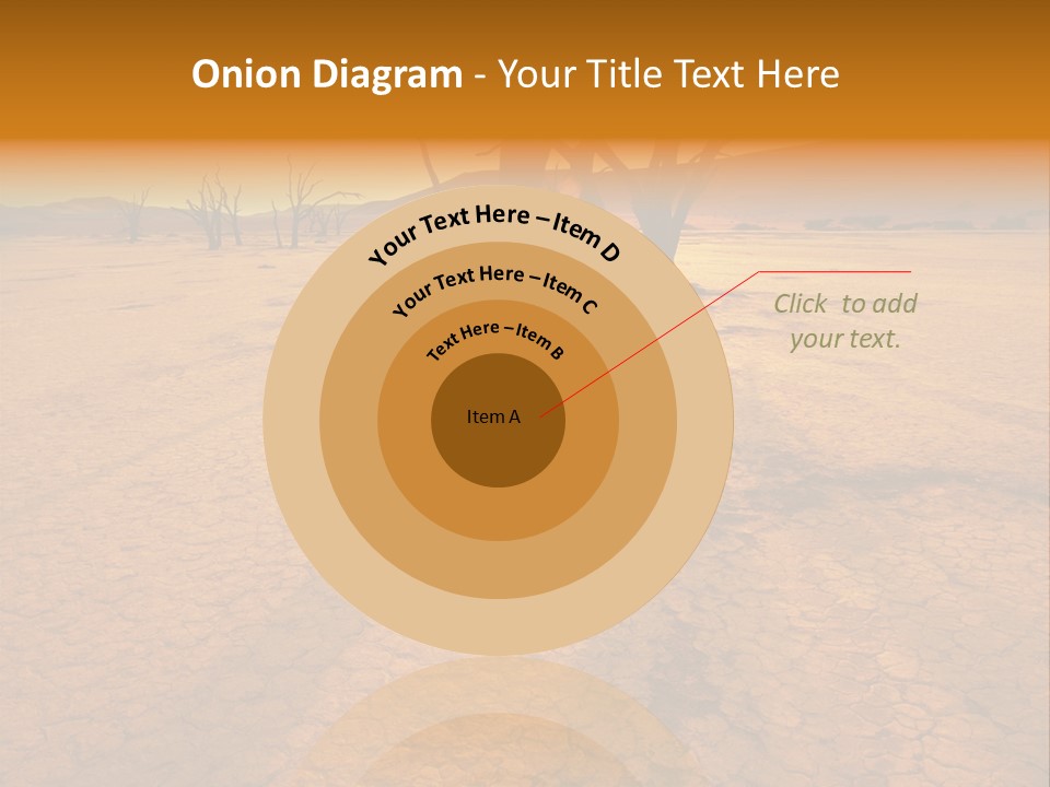 Africa Desert Desolate PowerPoint Template