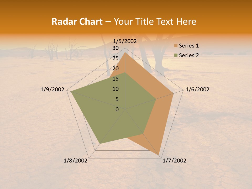 Africa Desert Desolate PowerPoint Template