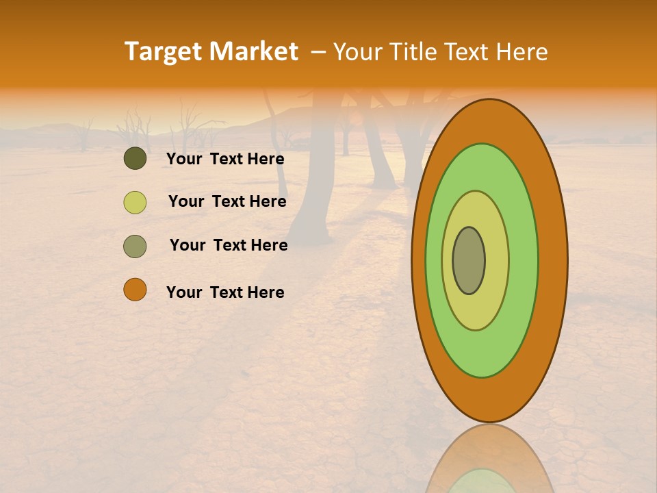 Africa Desert Desolate PowerPoint Template