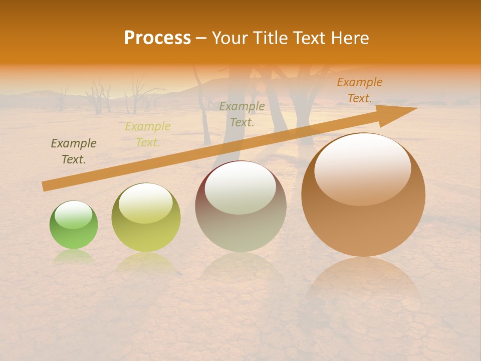 Africa Desert Desolate PowerPoint Template