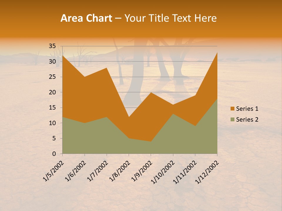 Africa Desert Desolate PowerPoint Template