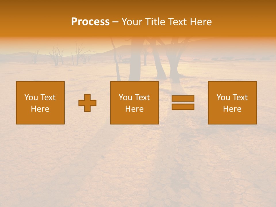Africa Desert Desolate PowerPoint Template