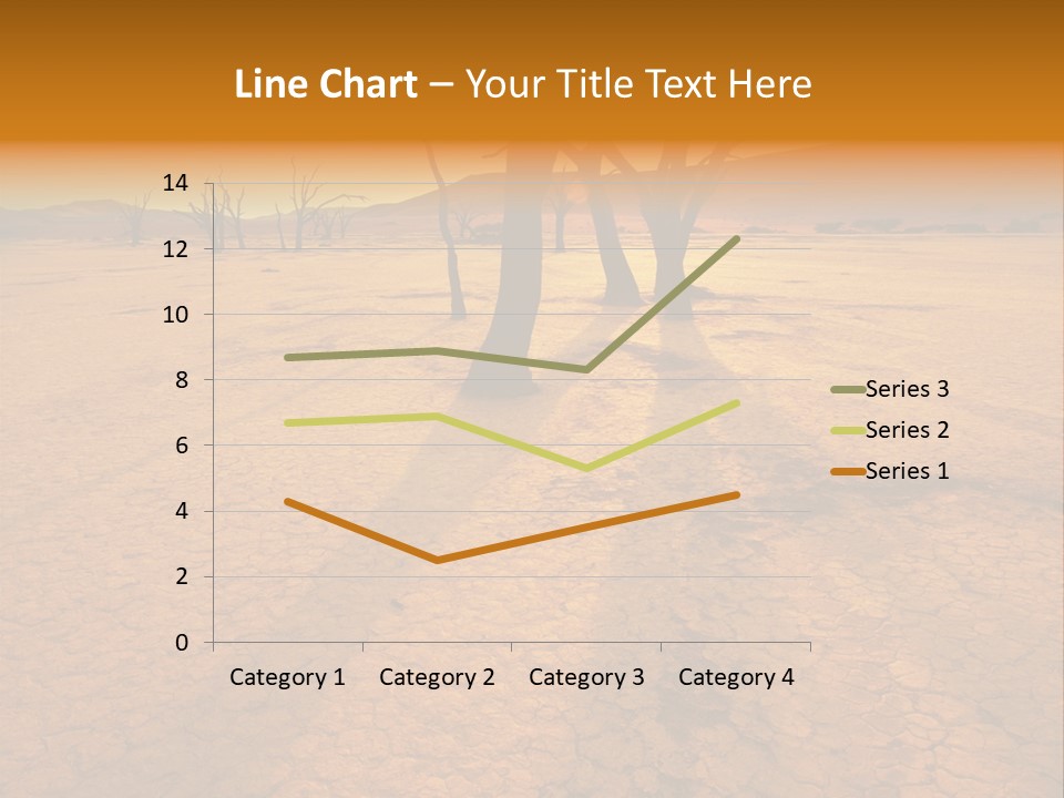 Africa Desert Desolate PowerPoint Template