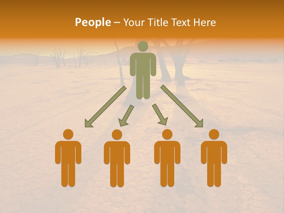 Africa Desert Desolate PowerPoint Template
