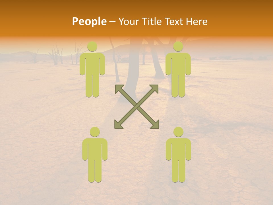 Africa Desert Desolate PowerPoint Template
