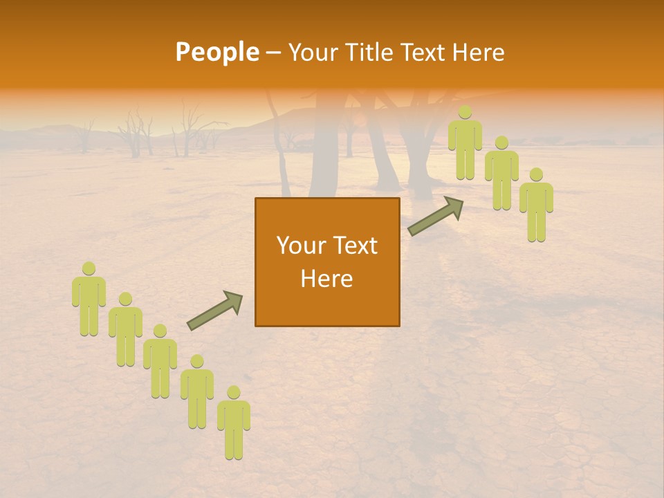 Africa Desert Desolate PowerPoint Template