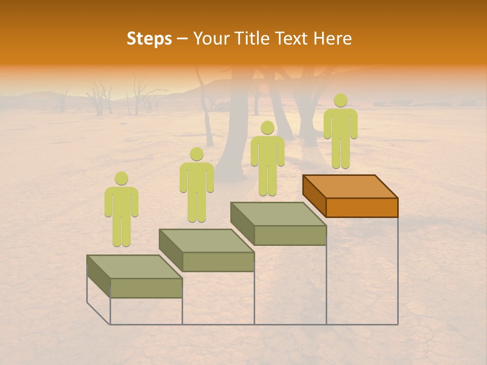 Africa Desert Desolate PowerPoint Template