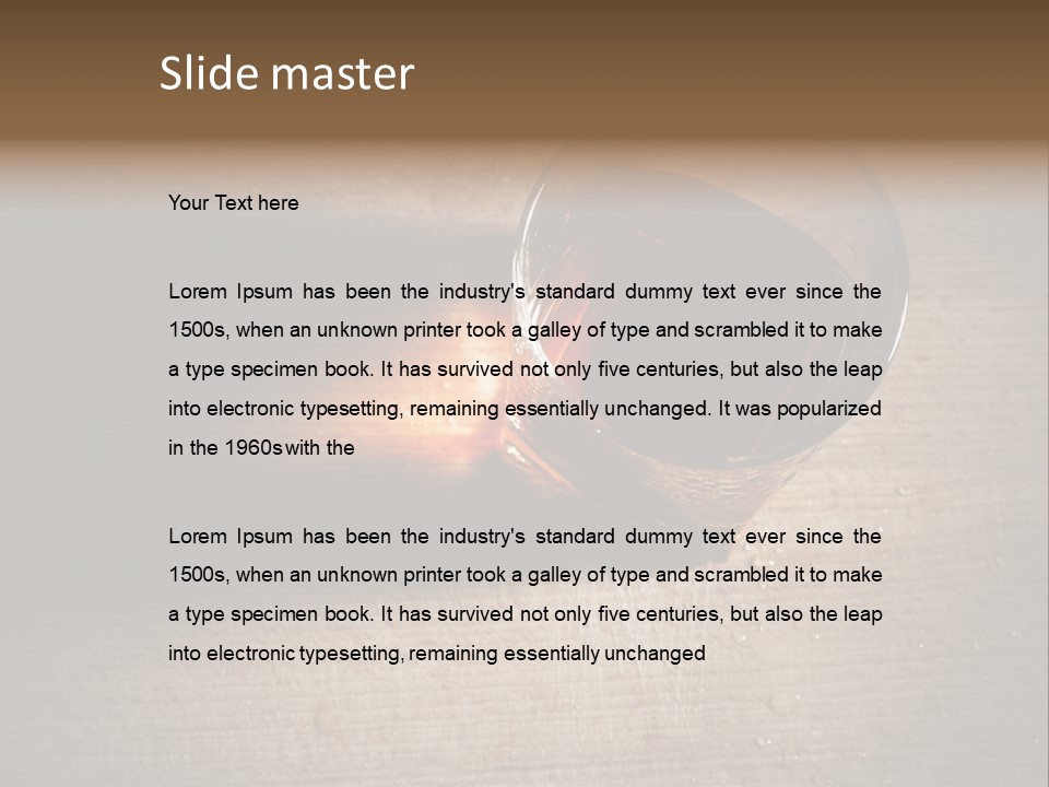 Restaurant Pub Elegance PowerPoint Template