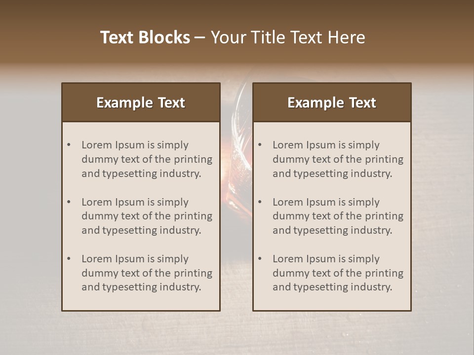 Restaurant Pub Elegance PowerPoint Template