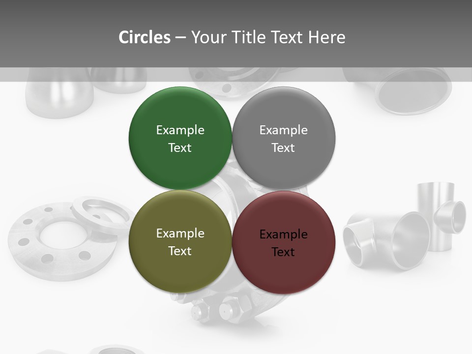 Sending Tube Metal PowerPoint Template