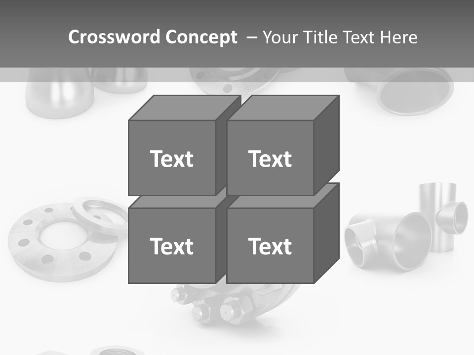 Sending Tube Metal PowerPoint Template