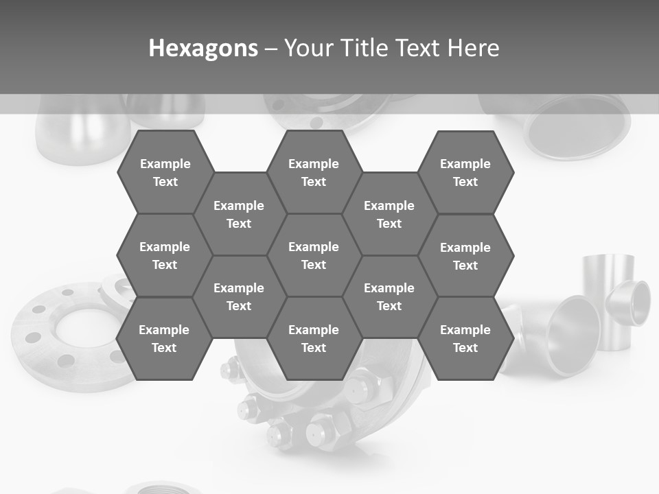 Sending Tube Metal PowerPoint Template