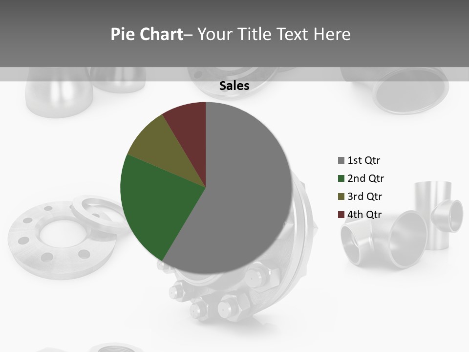 Sending Tube Metal PowerPoint Template
