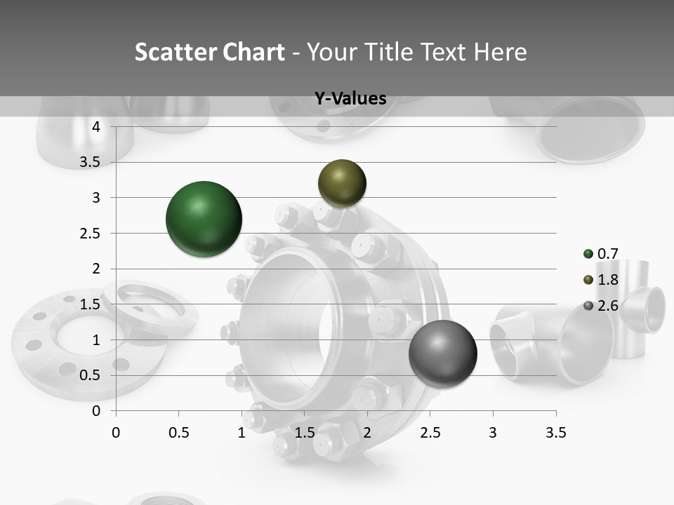 Sending Tube Metal PowerPoint Template